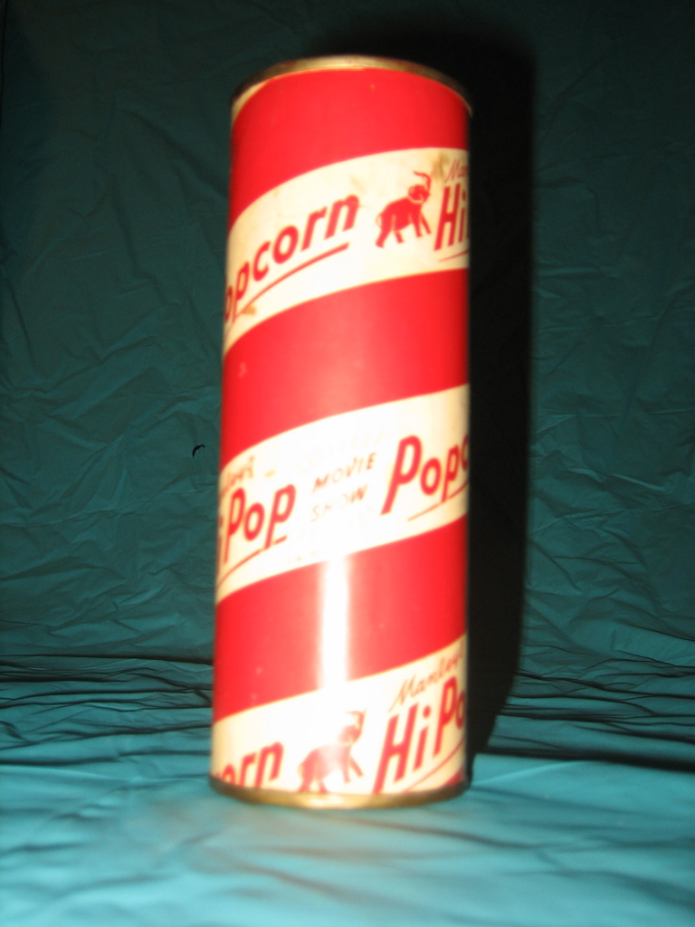 Manley Popcorn Tin